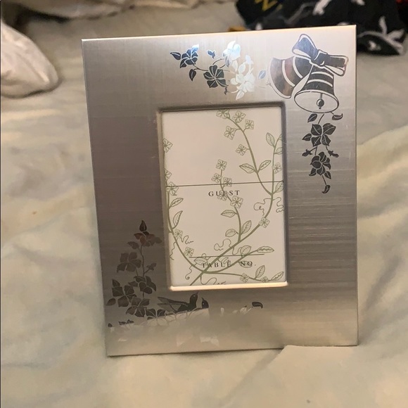 👙Guess Silver Picture Frame 3746 Doves and Bells - Picture 2 of 9